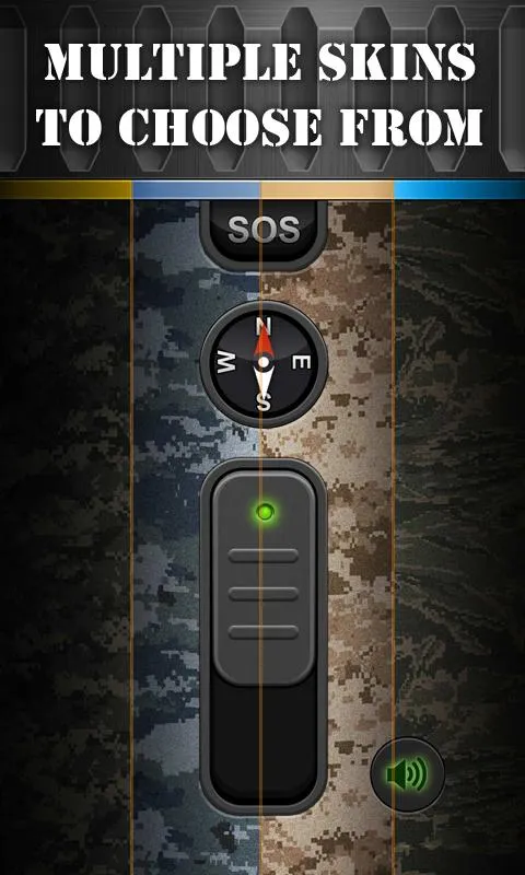 Military Flashlight | Indus Appstore | Screenshot