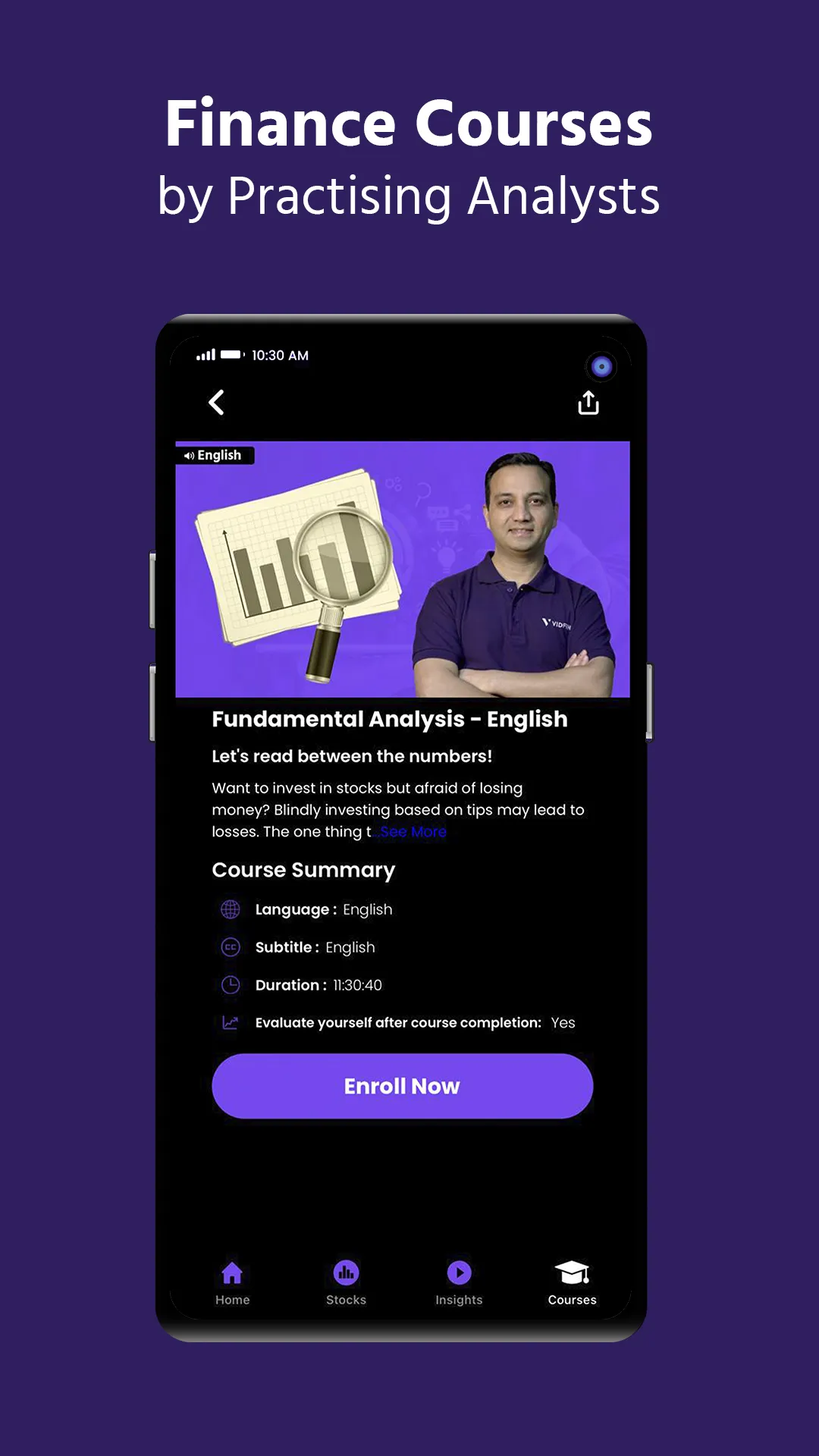 VIDFIN: Video Finance App | Indus Appstore | Screenshot