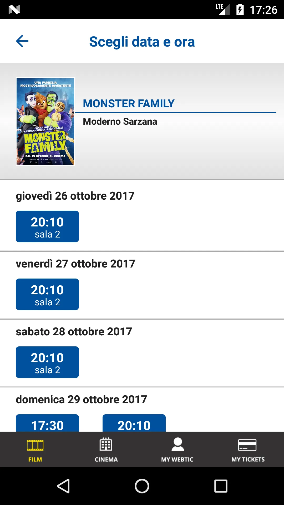 Webtic Moderno Cinema | Indus Appstore | Screenshot