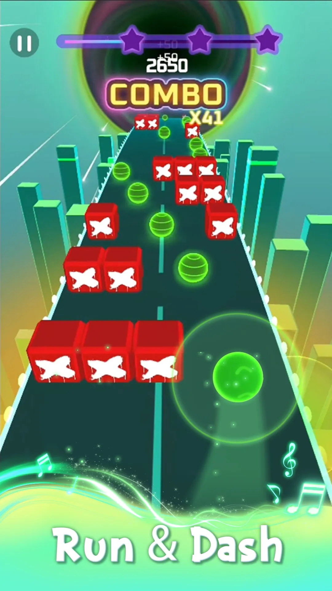 Running Roadball | Indus Appstore | Screenshot