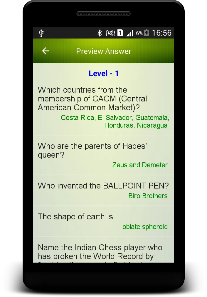 General Knowledge | Indus Appstore | Screenshot