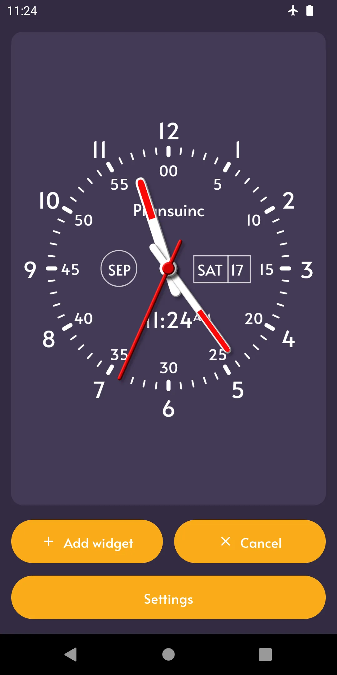 Analog Clock Live Wallpapers | Indus Appstore | Screenshot