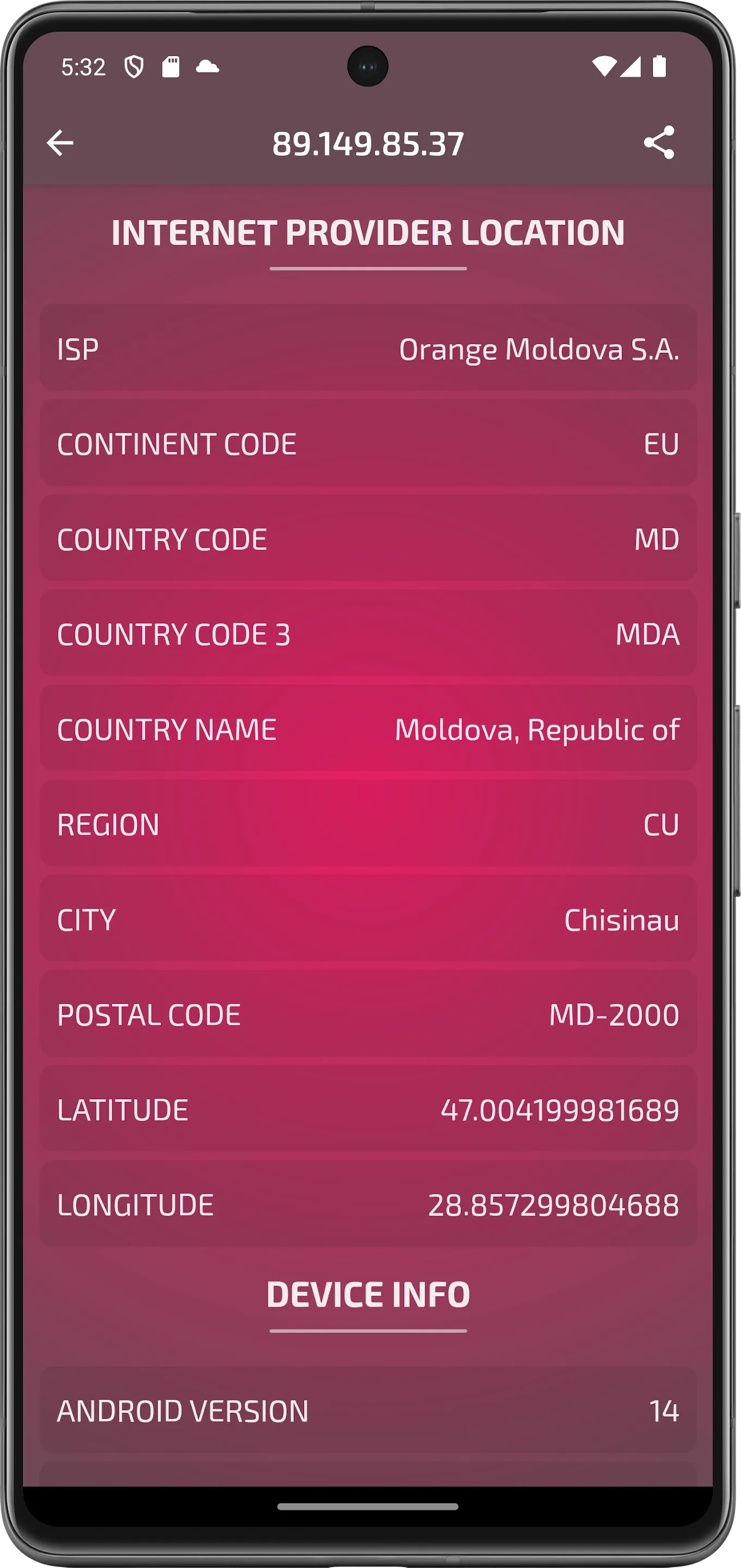 Check IP, DNS, WHOIS, PING | Indus Appstore | Screenshot