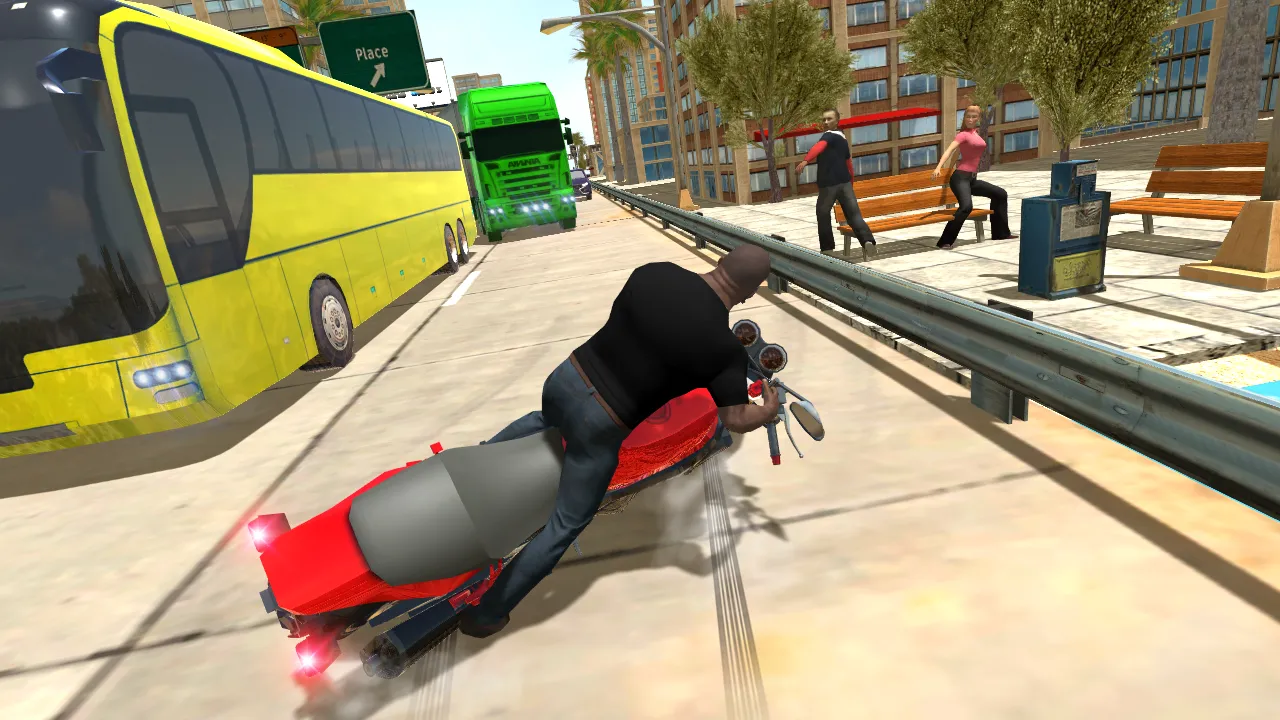 City Traffic Moto Rider | Indus Appstore | Screenshot