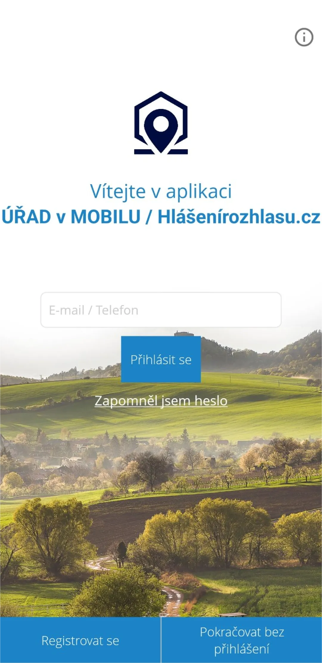 ÚŘADvMOBILU / Hlášenírozhlasu | Indus Appstore | Screenshot