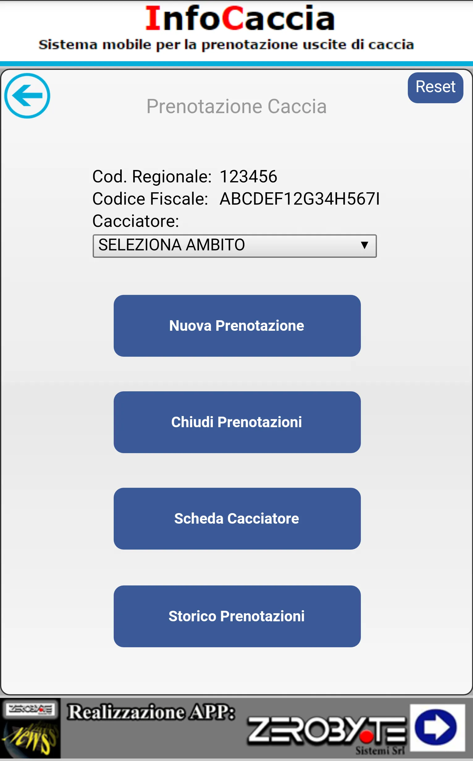 Info Caccia | Indus Appstore | Screenshot