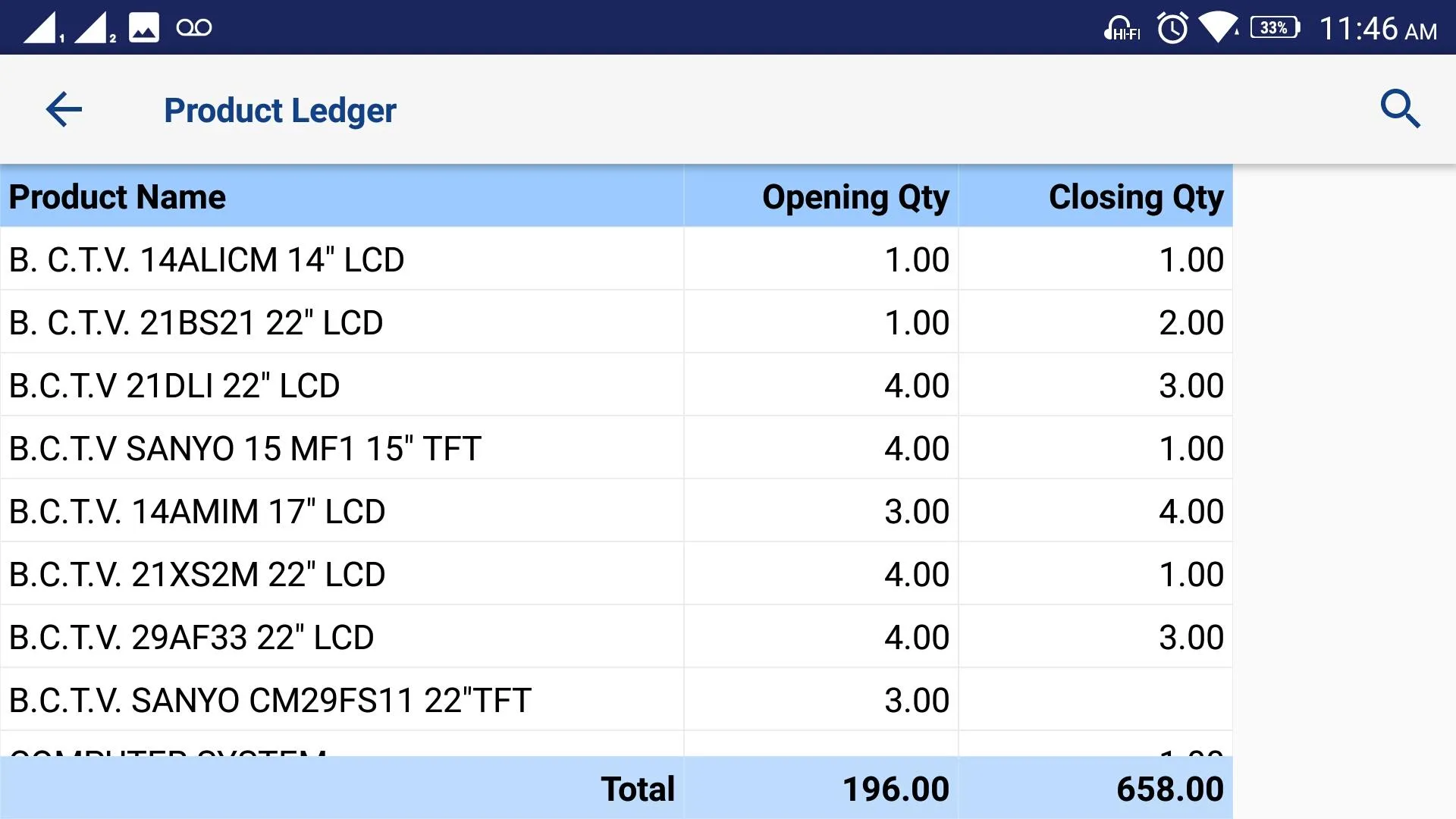 Full Customize Billing Report | Indus Appstore | Screenshot