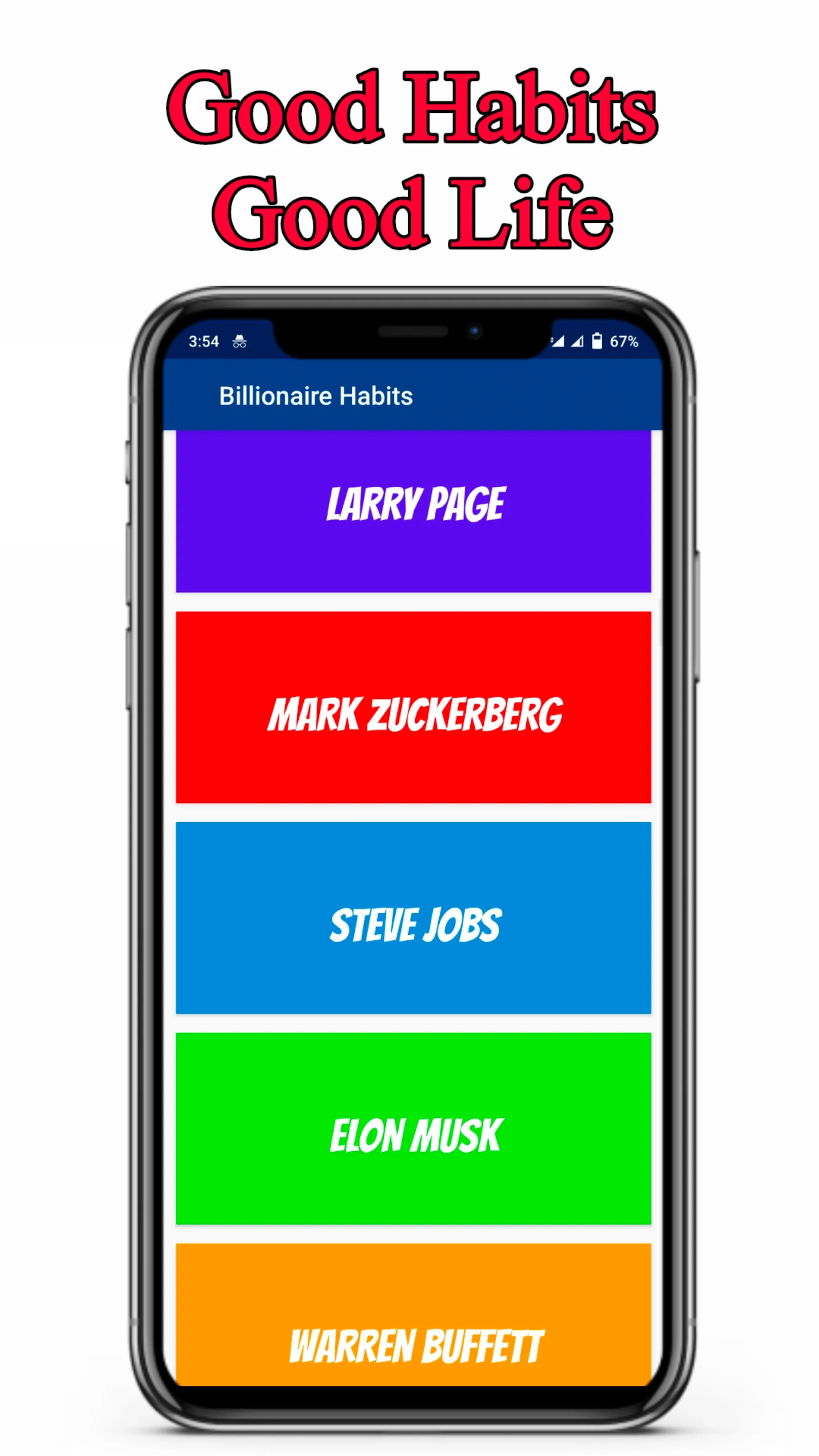 100+ Billionaire Habits | Indus Appstore | Screenshot