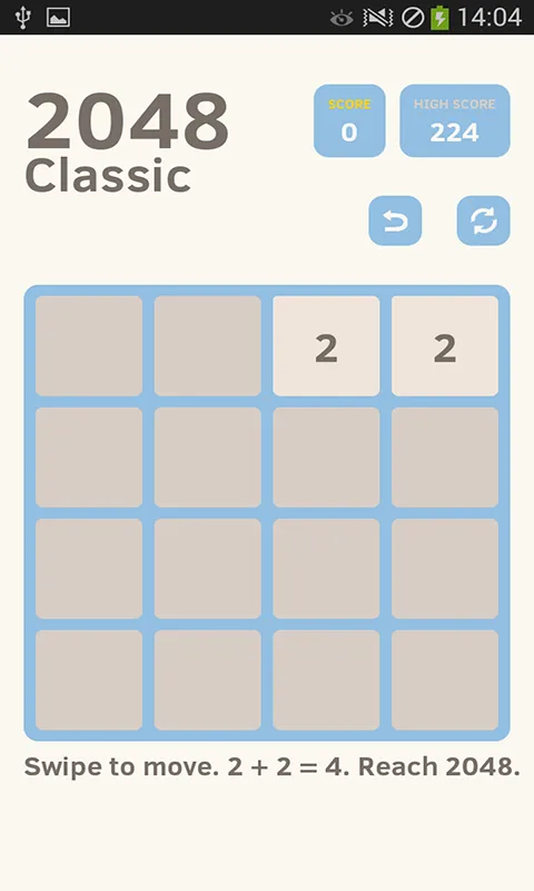 2048 classic | Indus Appstore | Screenshot