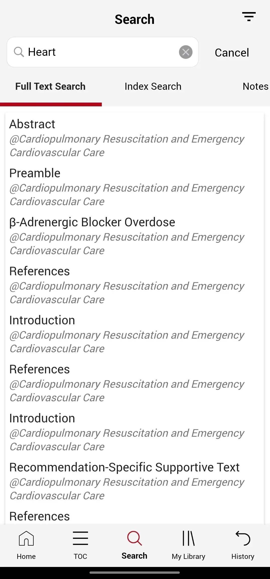 AHA Guidelines On-the-Go | Indus Appstore | Screenshot