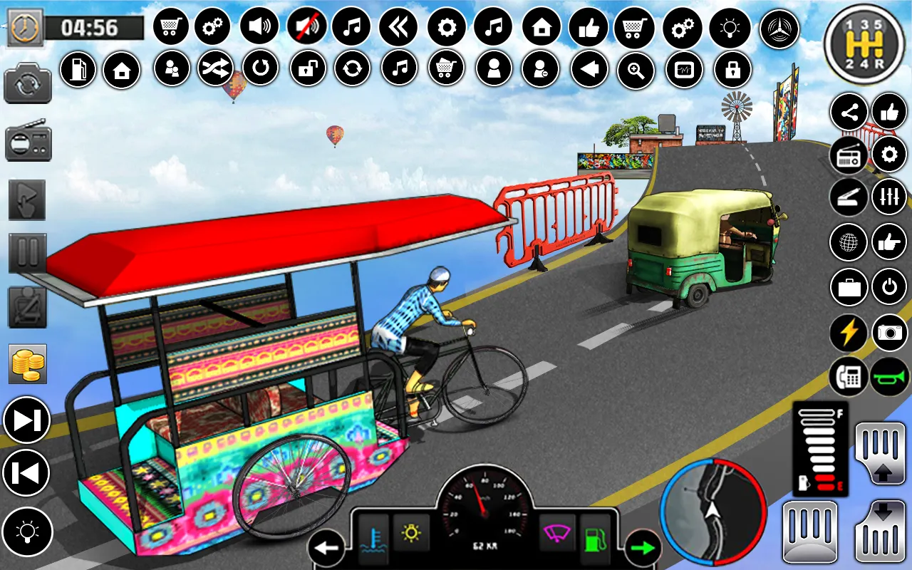 Bicycle Rickshaw Driving Games | Indus Appstore | Screenshot