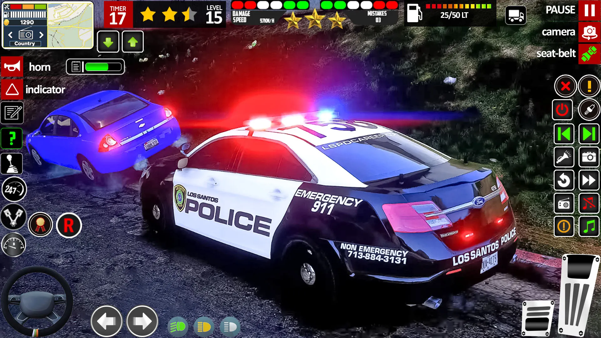 US Police Prado Parking 3D | Indus Appstore | Screenshot