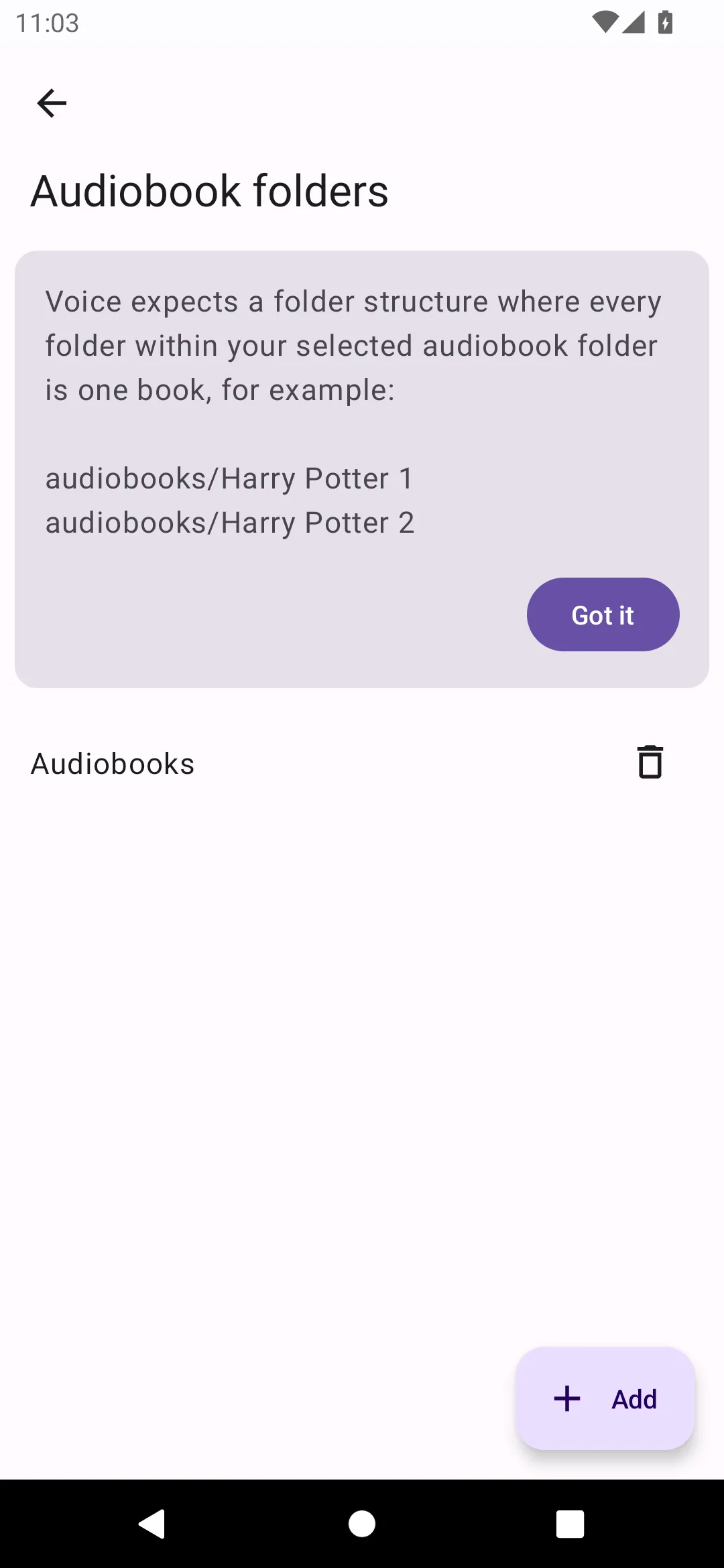 Voice Audiobook Player | Indus Appstore | Screenshot