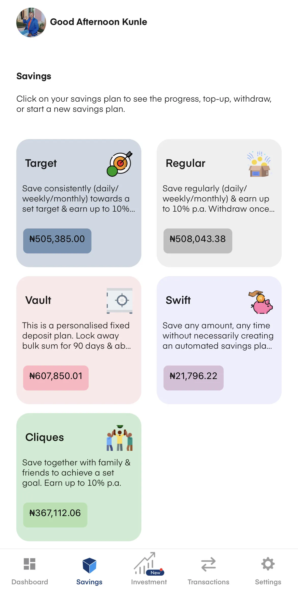 CashBoxNG- Save money securely | Indus Appstore | Screenshot