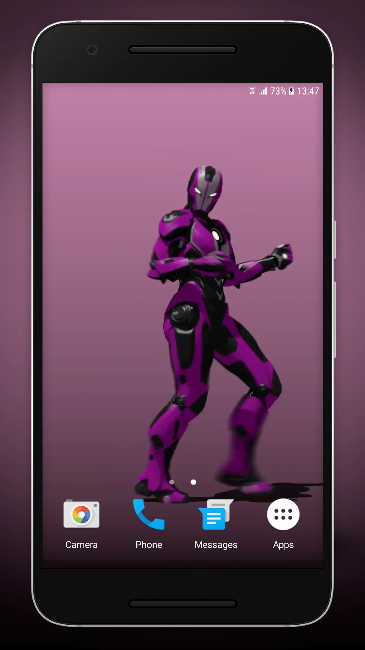 Dancing Robot Live Wallpaper | Indus Appstore | Screenshot