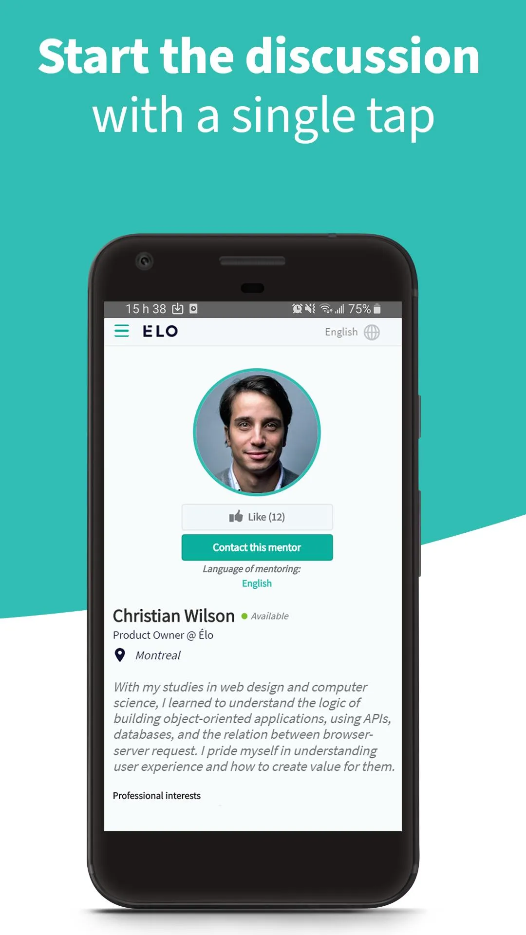 Elo Mentoring | Indus Appstore | Screenshot