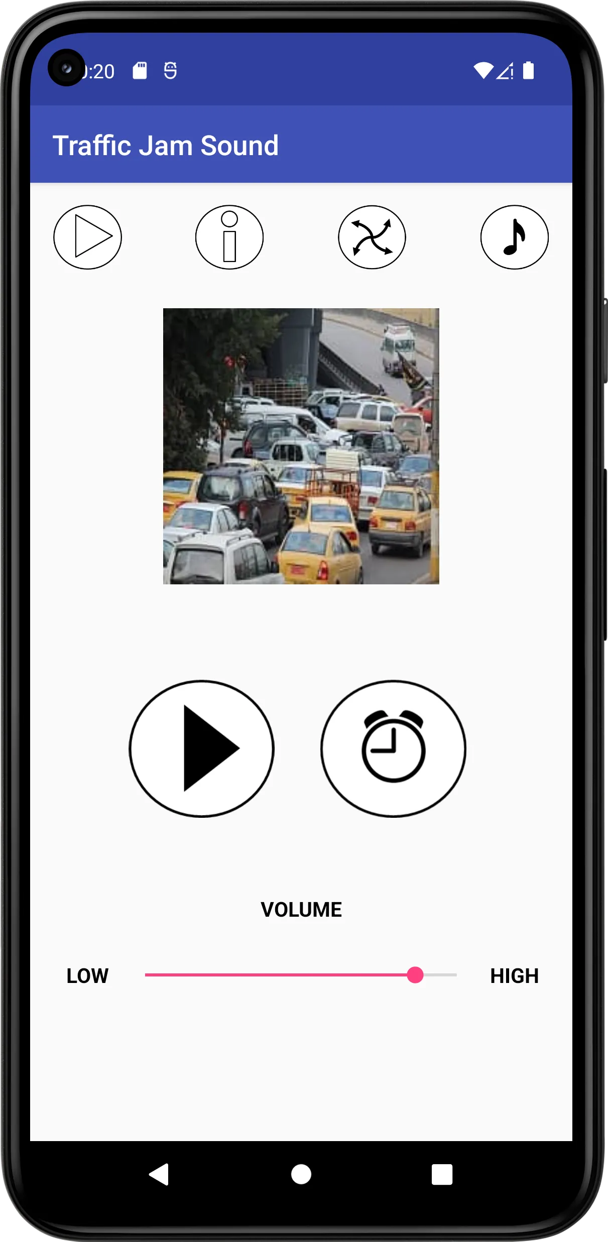 Traffic Jam Sound | Indus Appstore | Screenshot