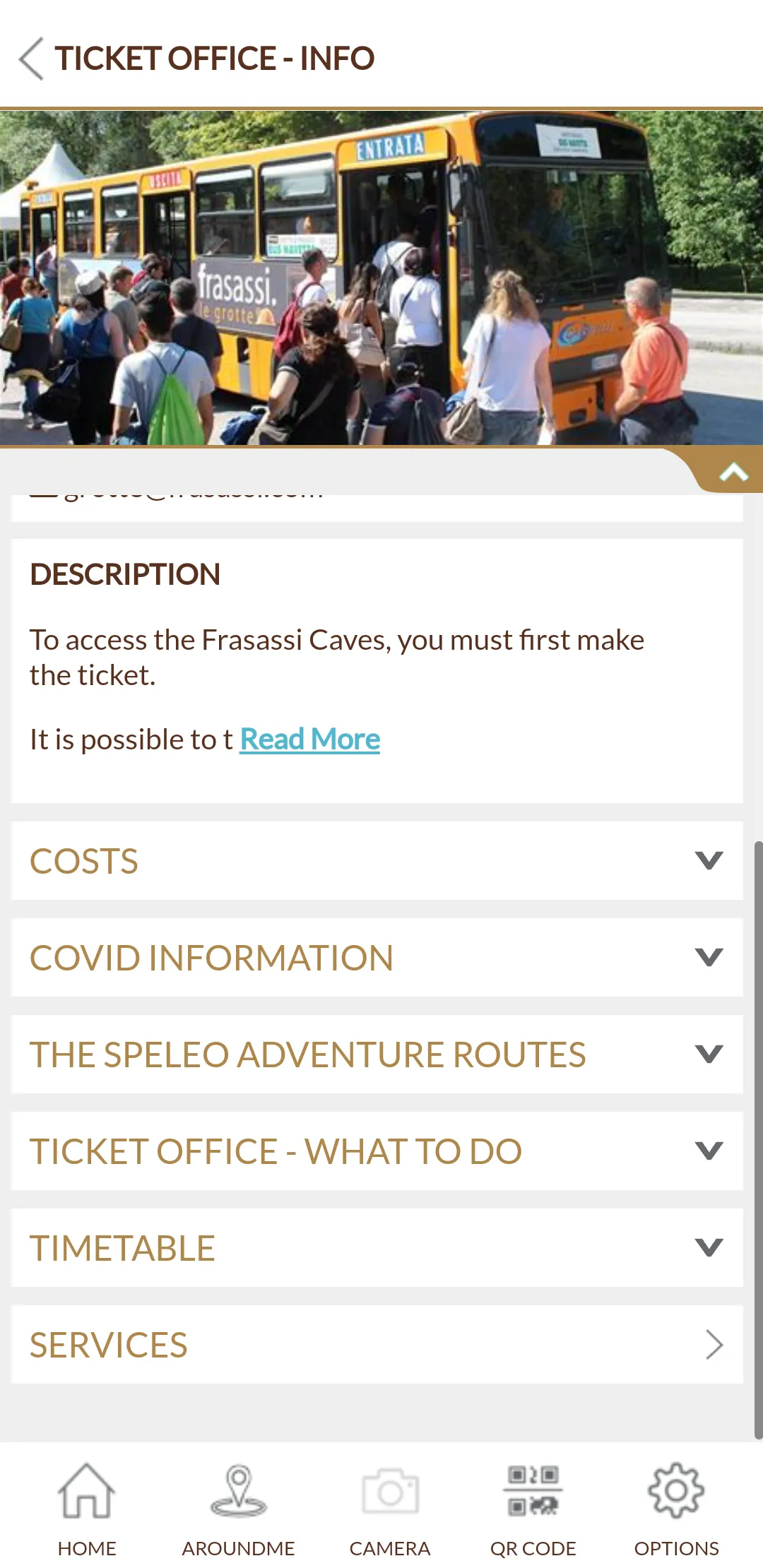 Frasassi Experiences | Indus Appstore | Screenshot