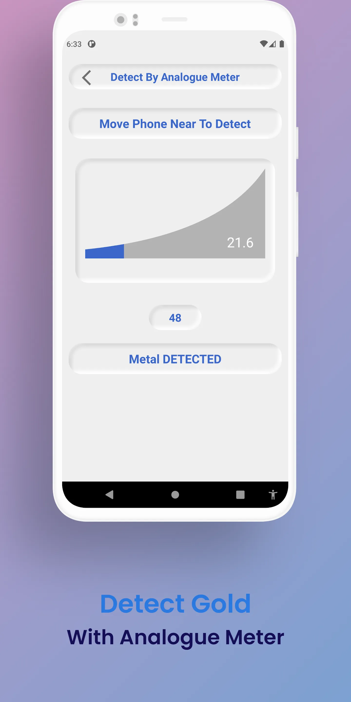Gold Detector & Finder | Indus Appstore | Screenshot