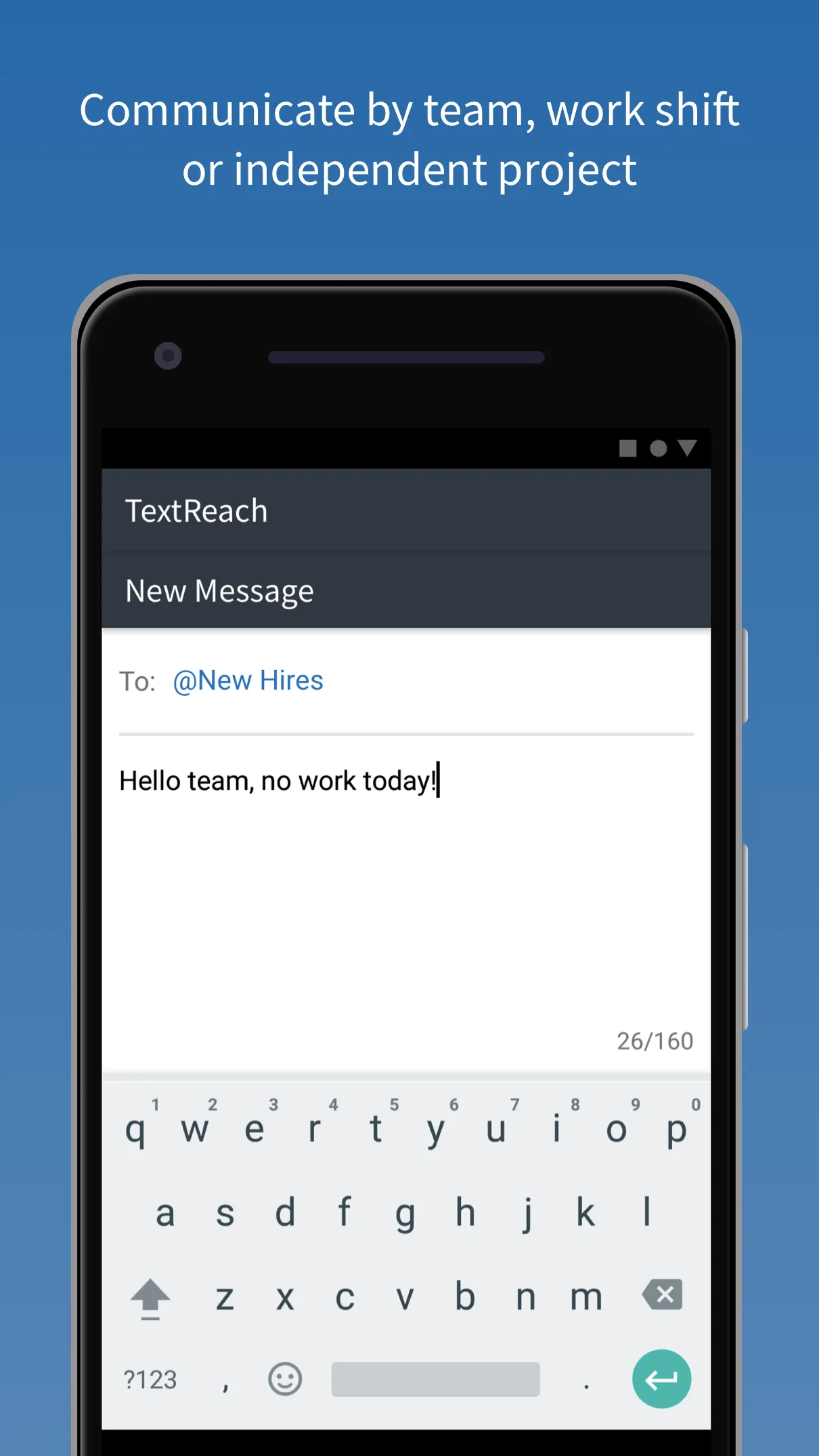 TextReach | Indus Appstore | Screenshot