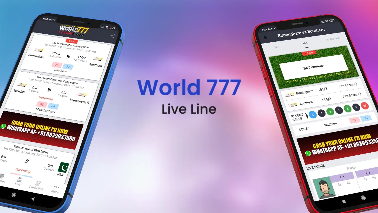 World 777 Cricket Live Line | Indus Appstore | Screenshot