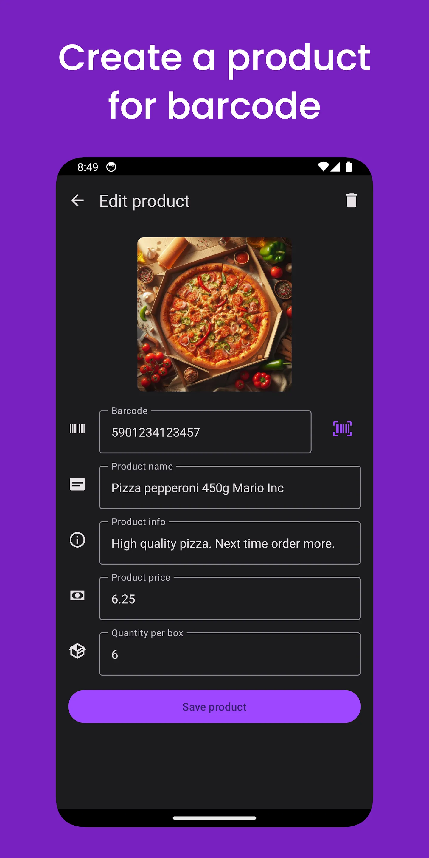 Barcodica - Barcode scanner | Indus Appstore | Screenshot