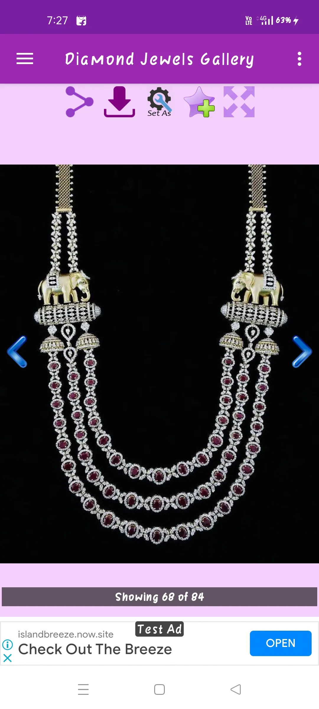 Diamond Jewels Gallery | Indus Appstore | Screenshot