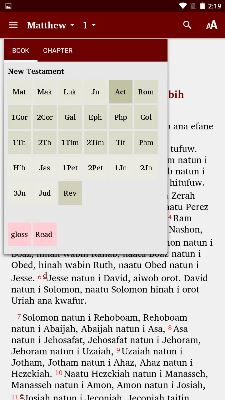 Miniafia - Bible | Indus Appstore | Screenshot