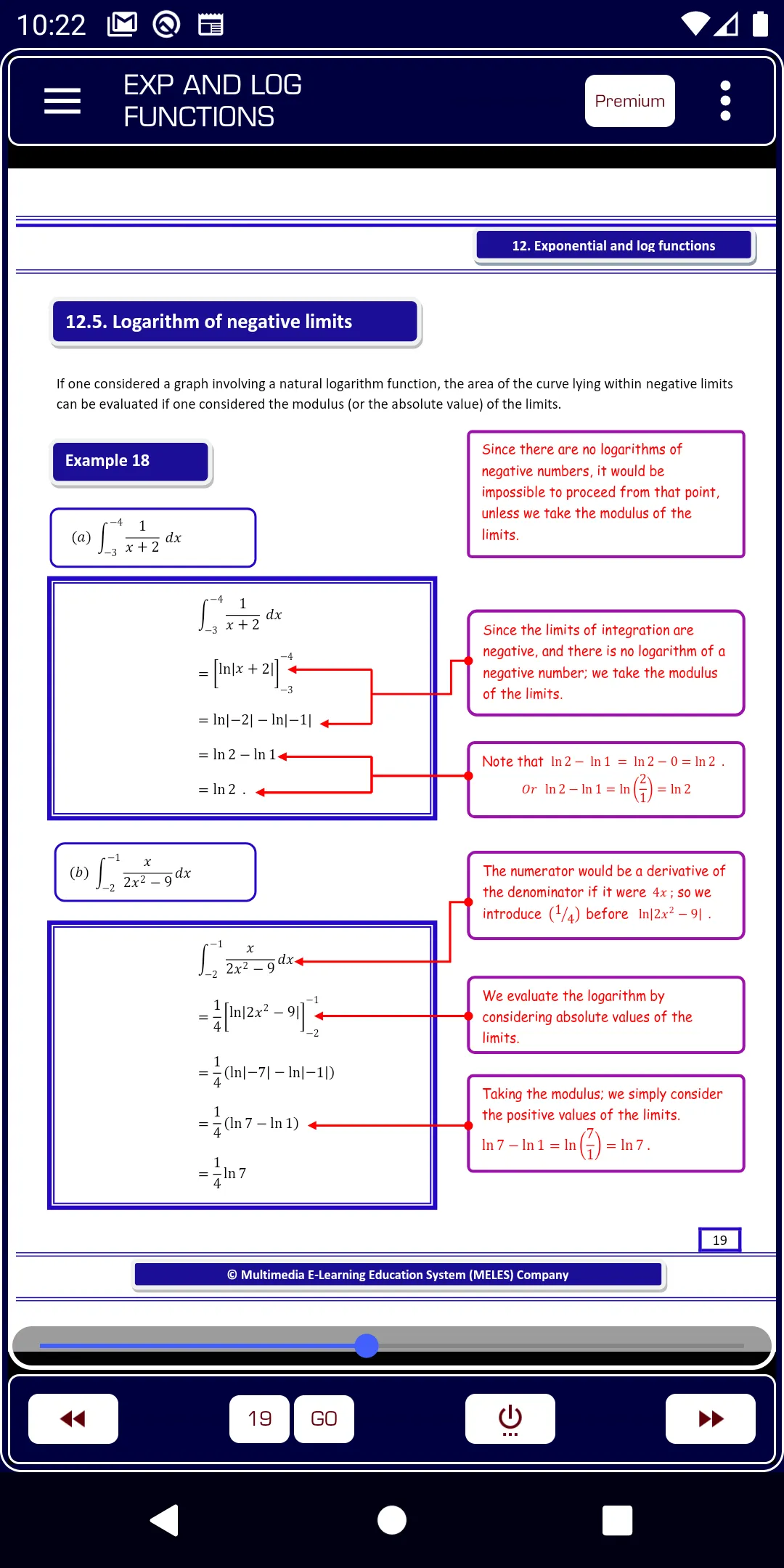 Exponential and Log functions | Indus Appstore | Screenshot