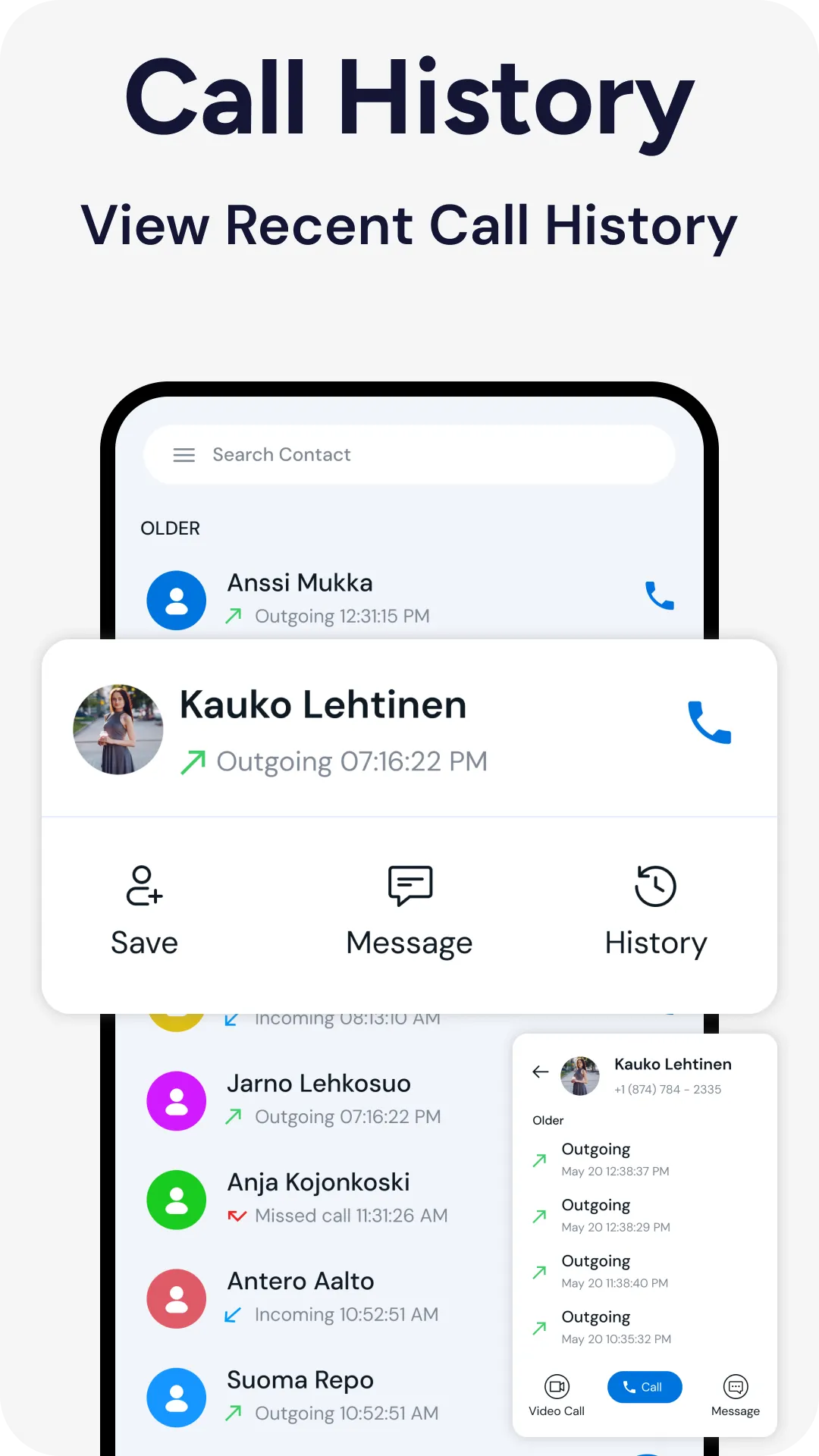 Contacts | Indus Appstore | Screenshot