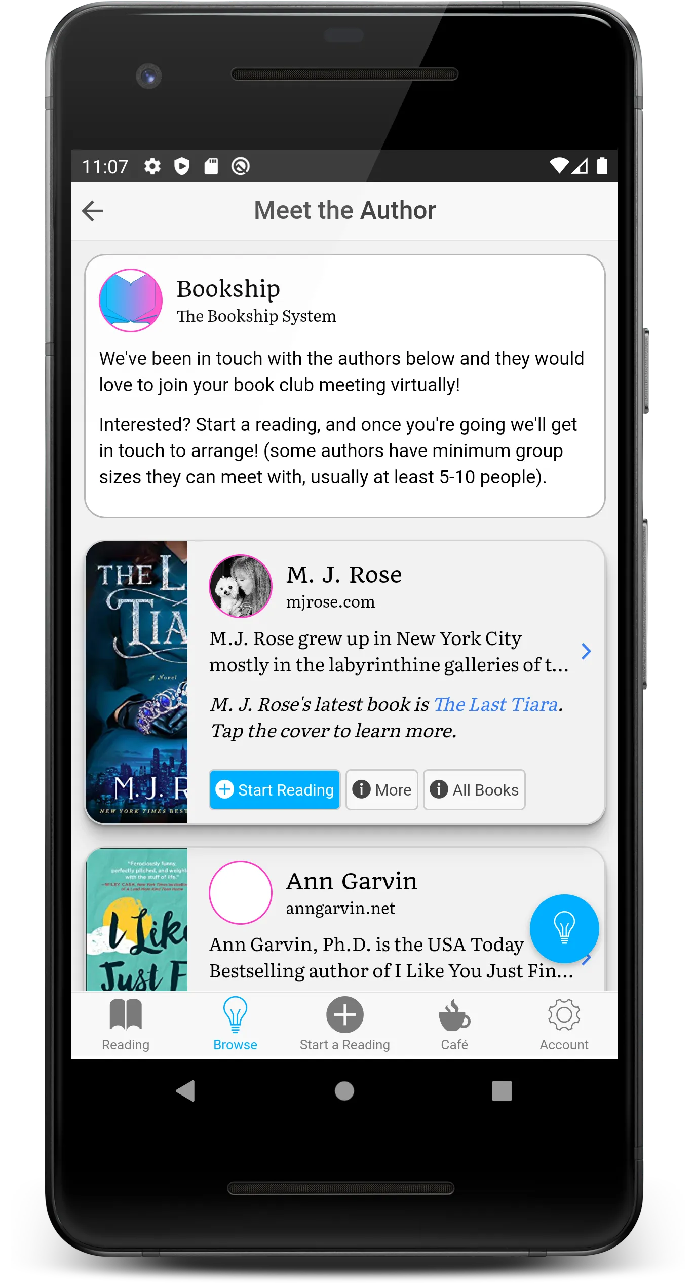 Bookship: a virtual book club | Indus Appstore | Screenshot