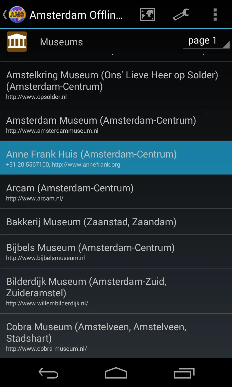 Amsterdam Offline City Map | Indus Appstore | Screenshot