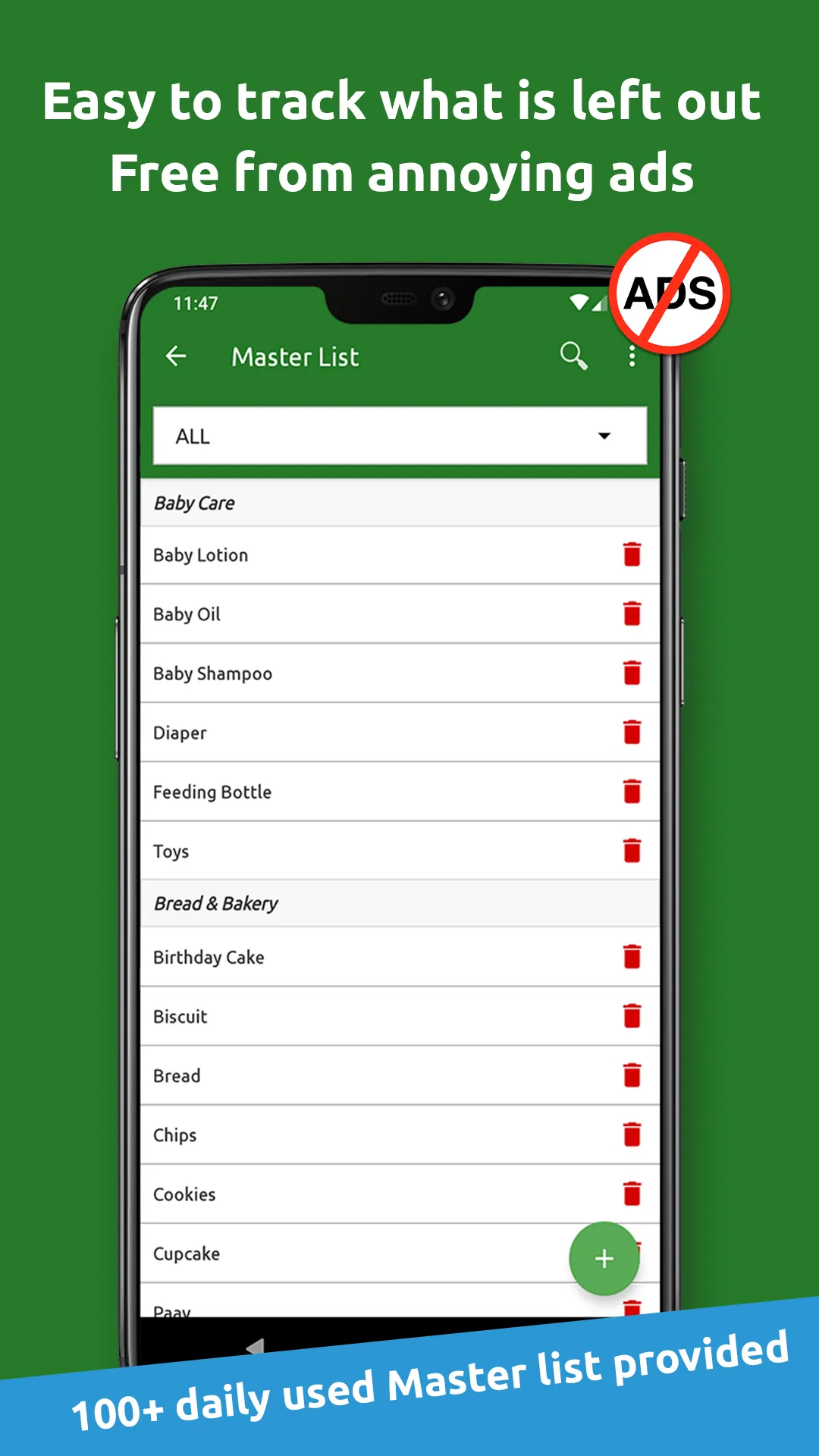 Shopping List Pro | Indus Appstore | Screenshot