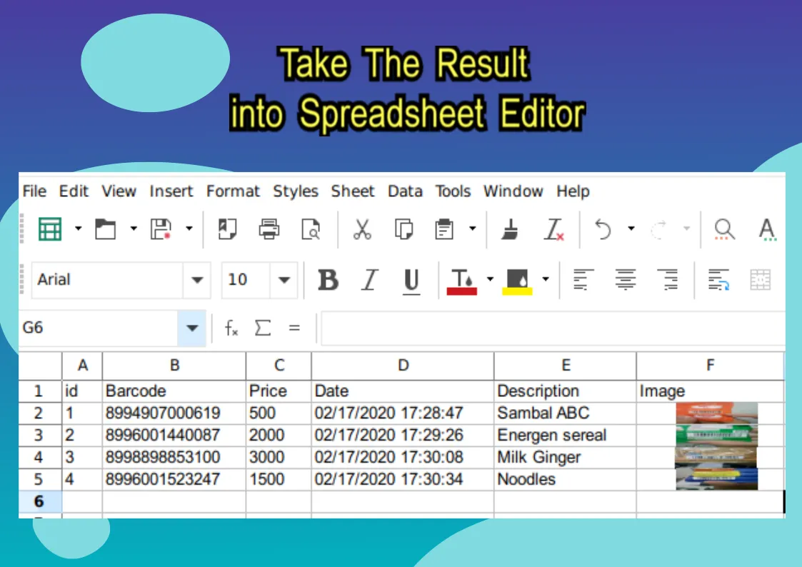 Barcode Scanner to Excel | Indus Appstore | Screenshot