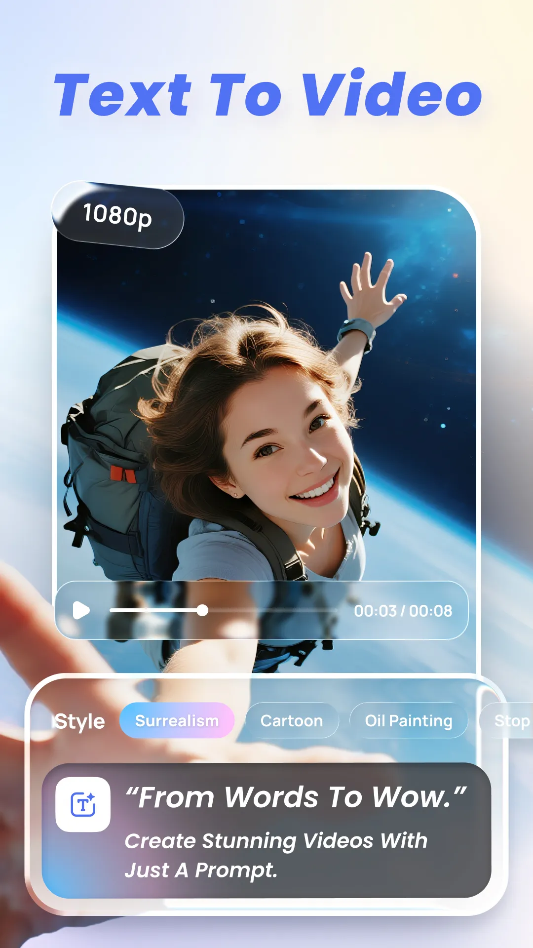 VikPea：AI Video Enhancer&Maker | Indus Appstore | Screenshot