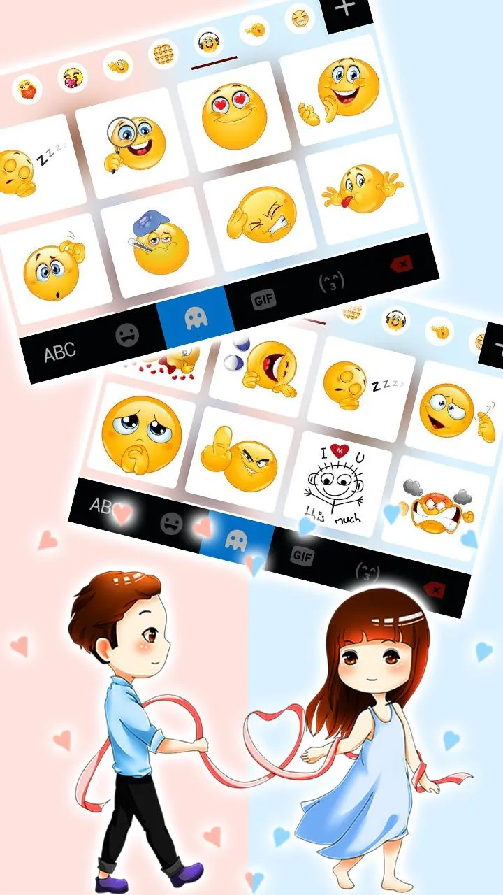 True Love Keyboard Theme | Indus Appstore | Screenshot