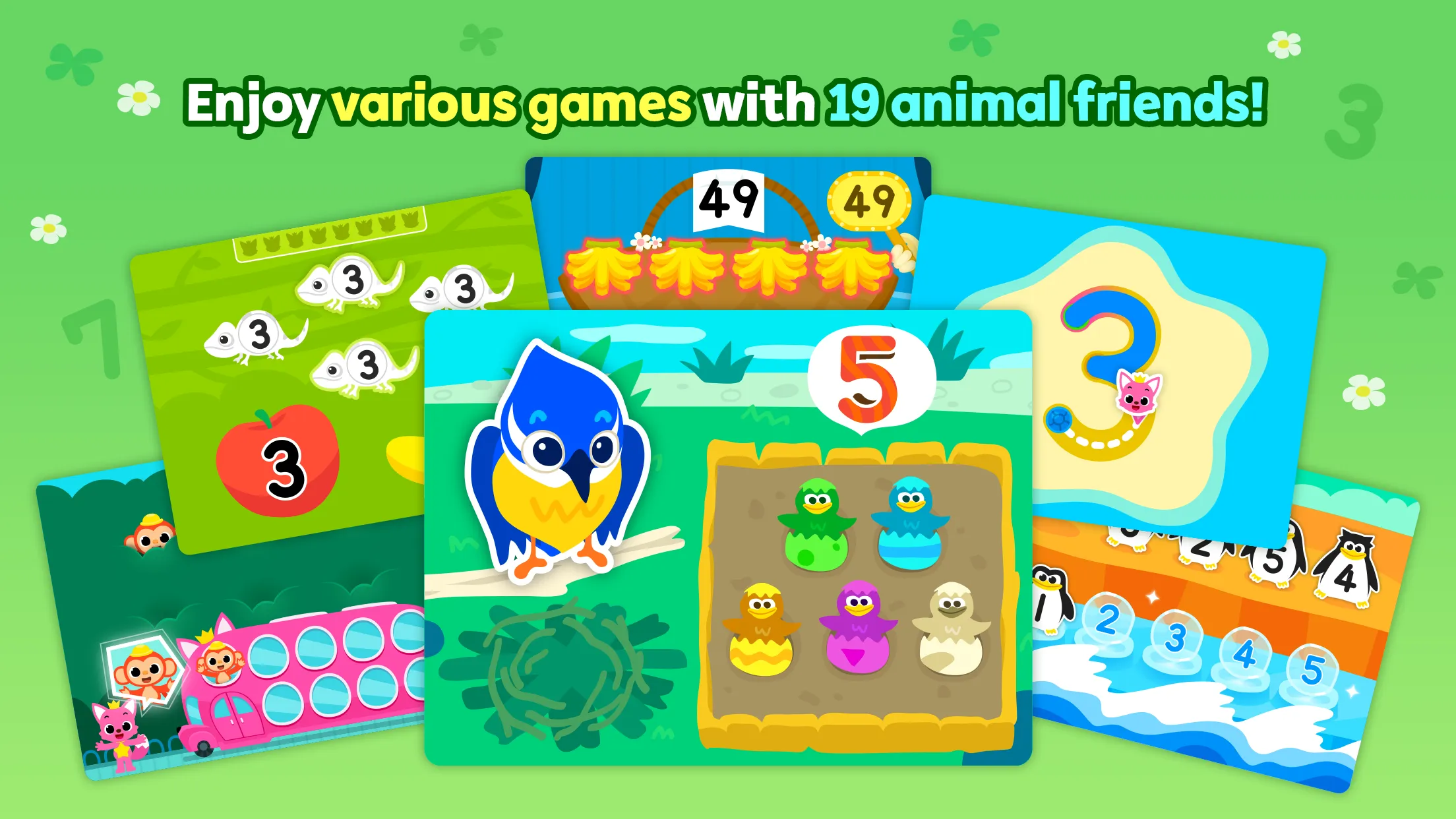 Pinkfong Numbers Zoo: Kid Math | Indus Appstore | Screenshot