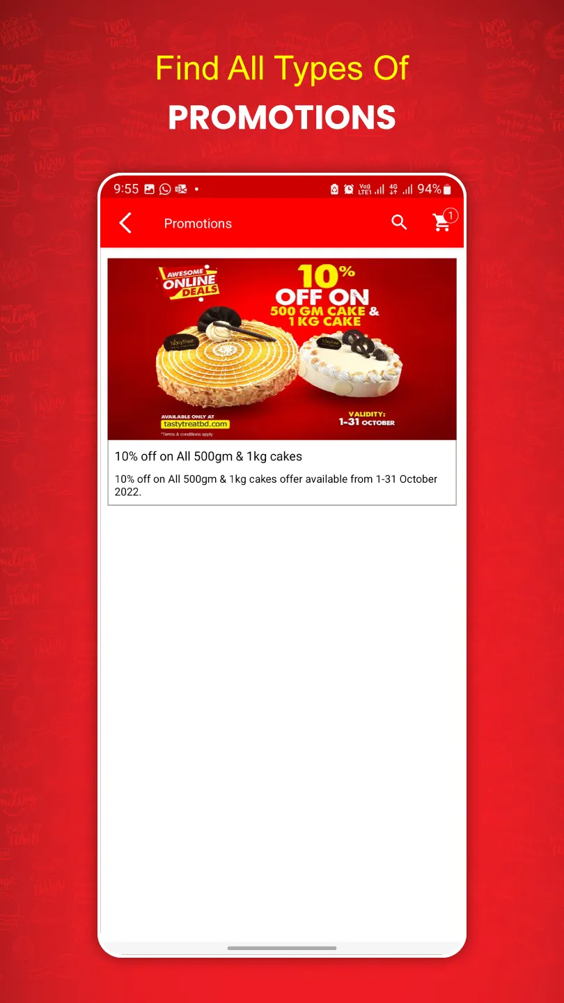 Tasty Treat | Indus Appstore | Screenshot