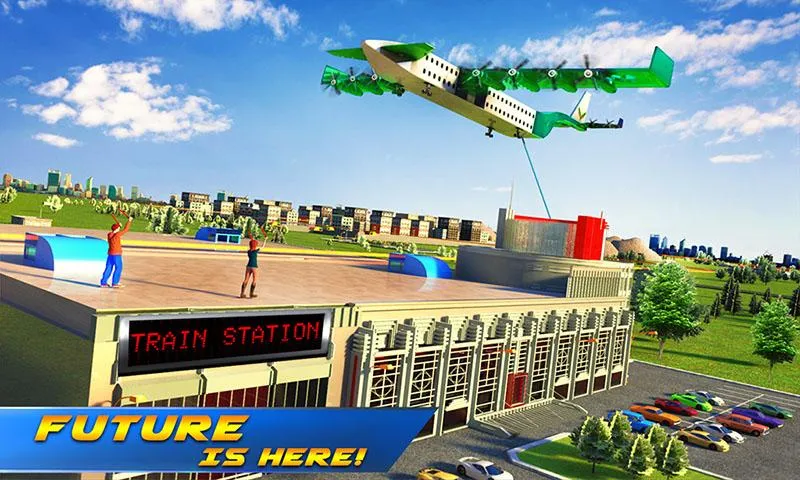 Flying Train Driver Train Game | Indus Appstore | Screenshot