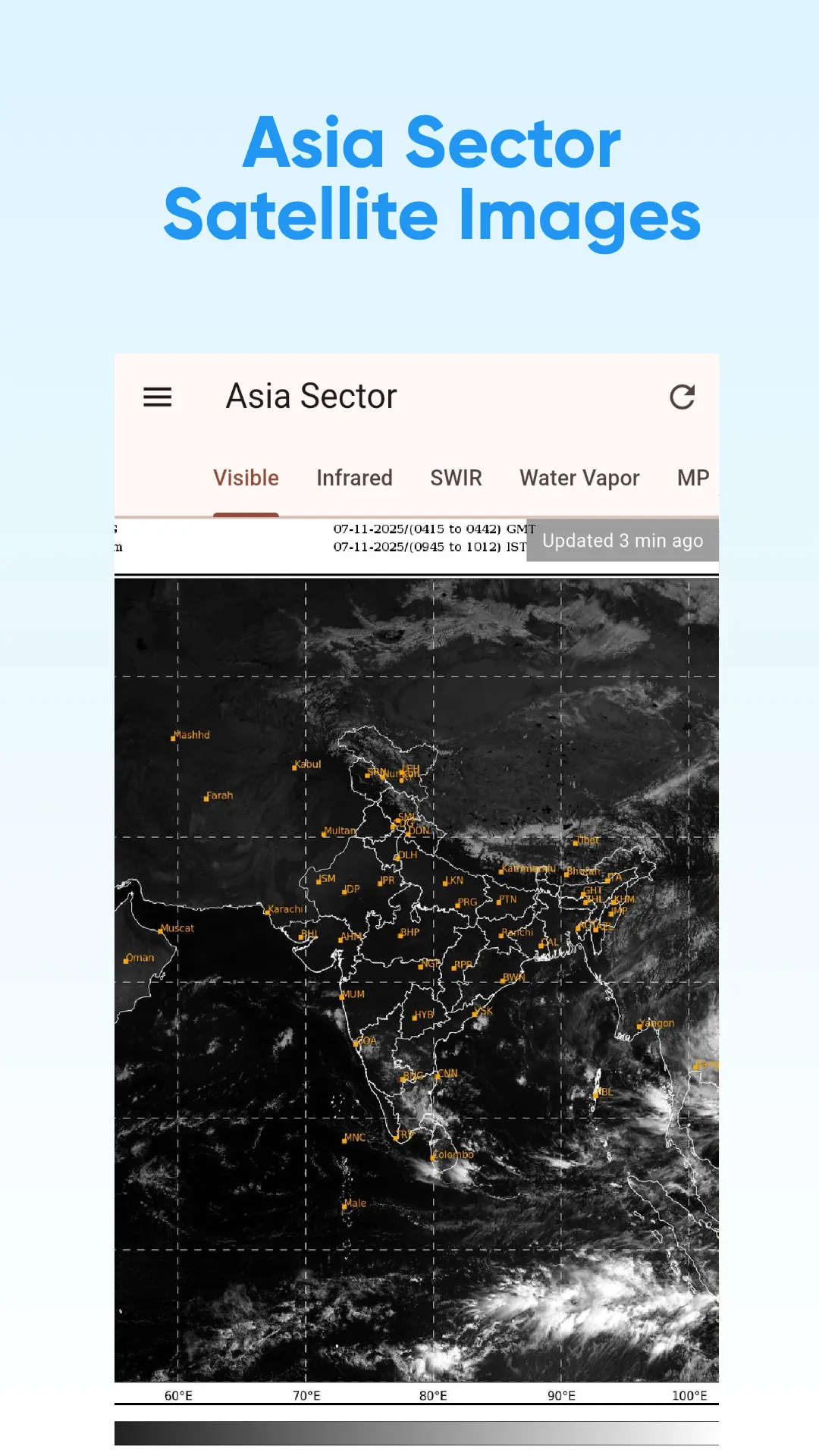India Satellite Weather | Indus Appstore | Screenshot