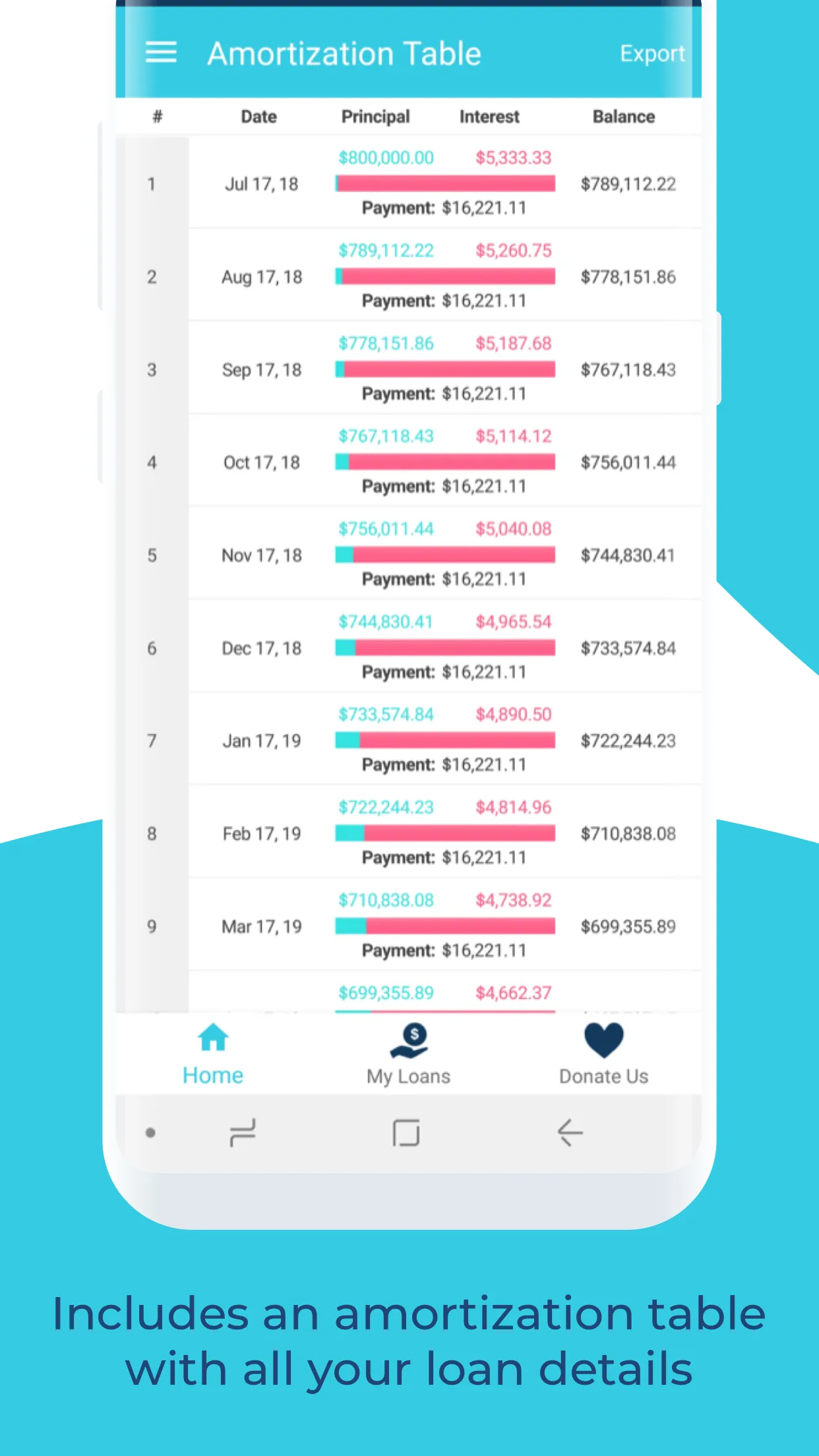 Loans & Interests Simulator | Indus Appstore | Screenshot