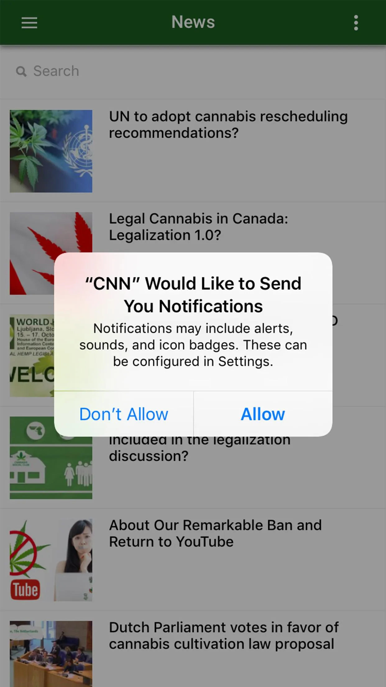 Cannabis News Network | Indus Appstore | Screenshot