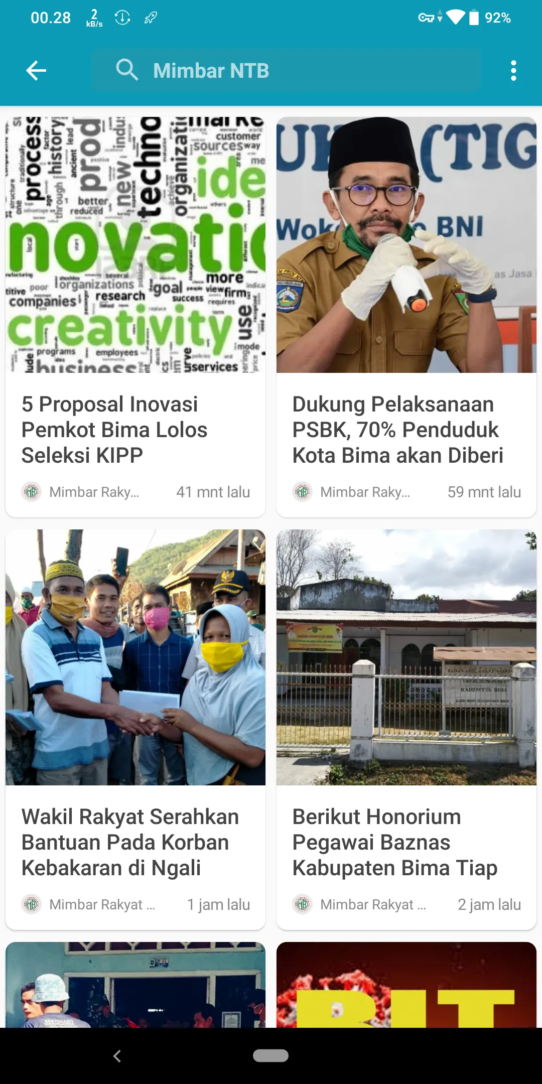 Koran NTB : Berita Nusa Tengga | Indus Appstore | Screenshot