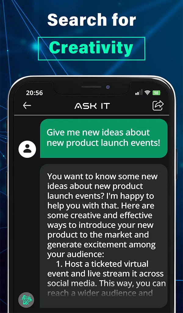 ASK it: AI Chatbot Assistant | Indus Appstore | Screenshot