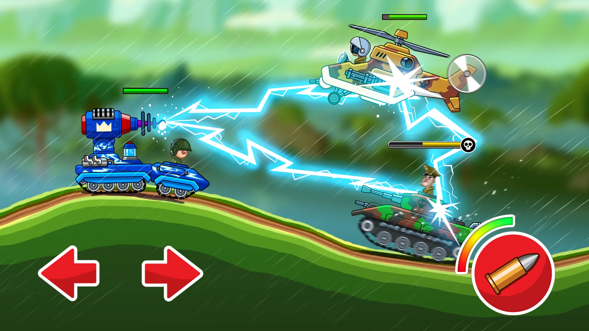 Hills of Steel | Indus Appstore | Screenshot
