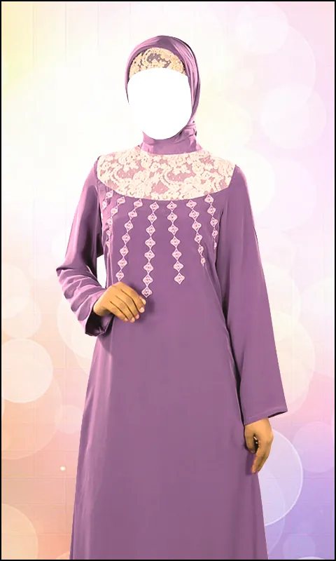 Muslim Girls Burqa Photo Suit | Indus Appstore | Screenshot