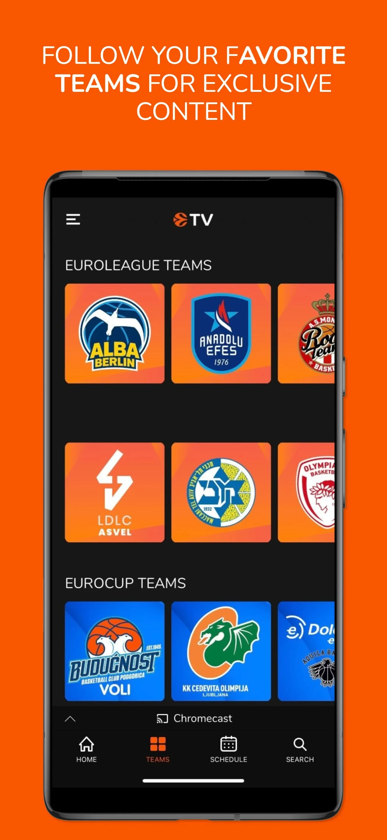 EuroLeague TV | Indus Appstore | Screenshot