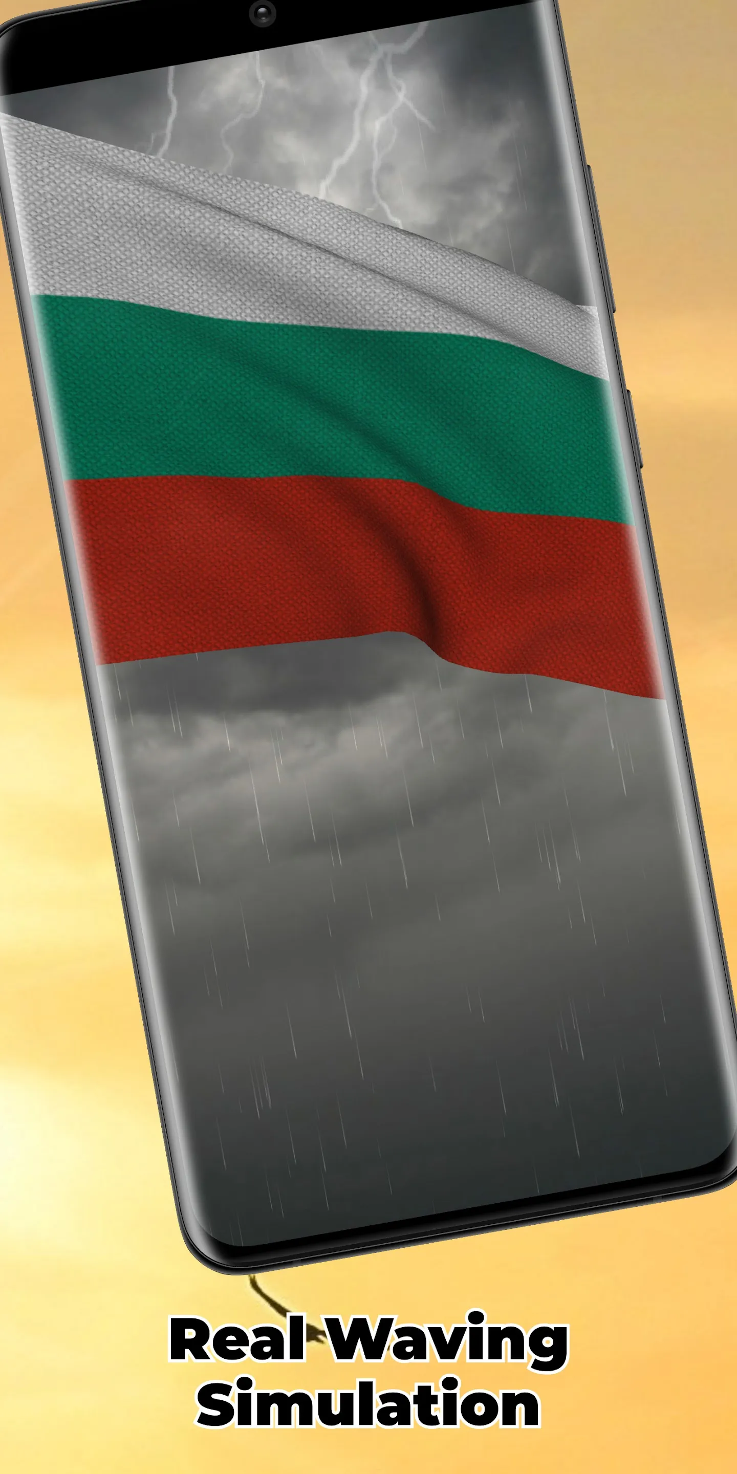 Bulgaria Flag Live Wallpaper | Indus Appstore | Screenshot