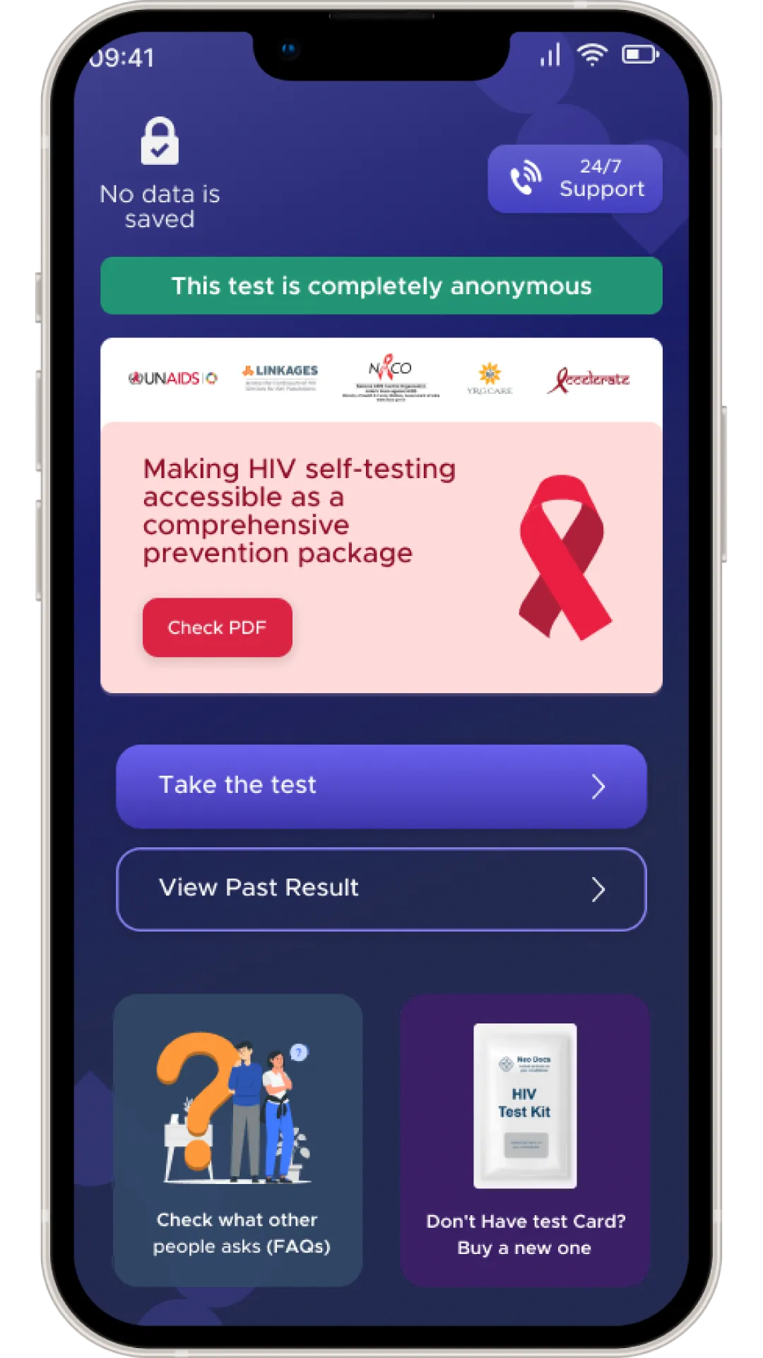 STDCheck - Instant HIV Test | Indus Appstore | Screenshot