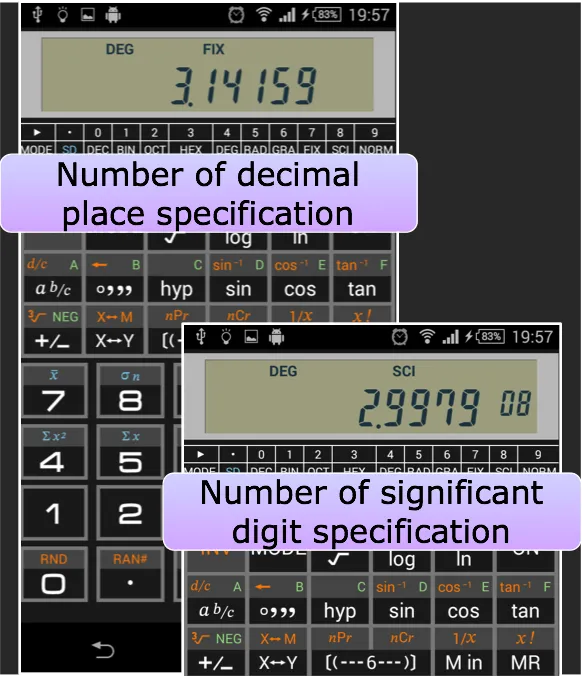 Scientific Calculator 995 | Indus Appstore | Screenshot